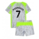 Manchester City Omar Marmoush #7 Barnkläder Tredje matchtröja till baby 2025-26 Kortärmad (+ Korta byxor) Billigt Manchester City Omar Marmoush #7 Barnkläder Tredje matchtröja till baby 2025-26 Kortärmad (+ Korta byxor) Billigt